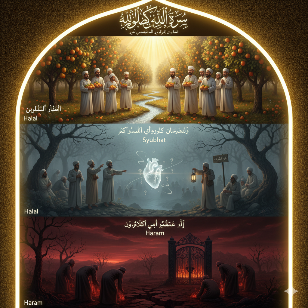 Hadist Arbain Nawawi No 6 : Segala Hal yang Haram dan yang Halal telah Jelas