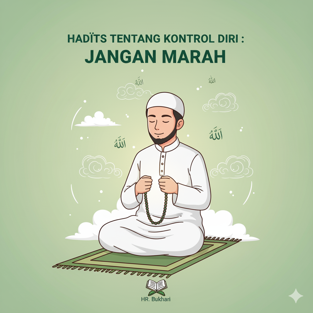 Hadist 16 - Janganlah Engkau Marah