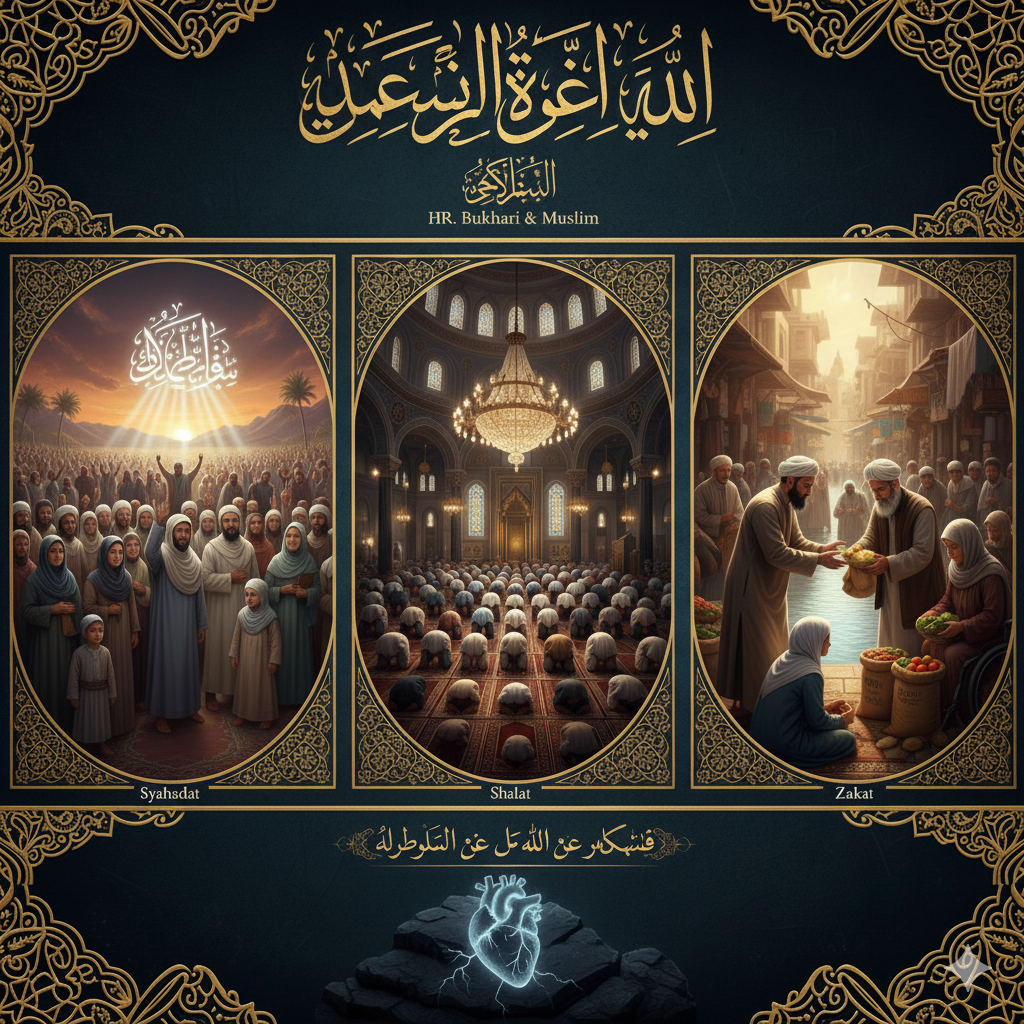 Hadist 8 - Terjaganya Darah dan Harta Seorang Muslim