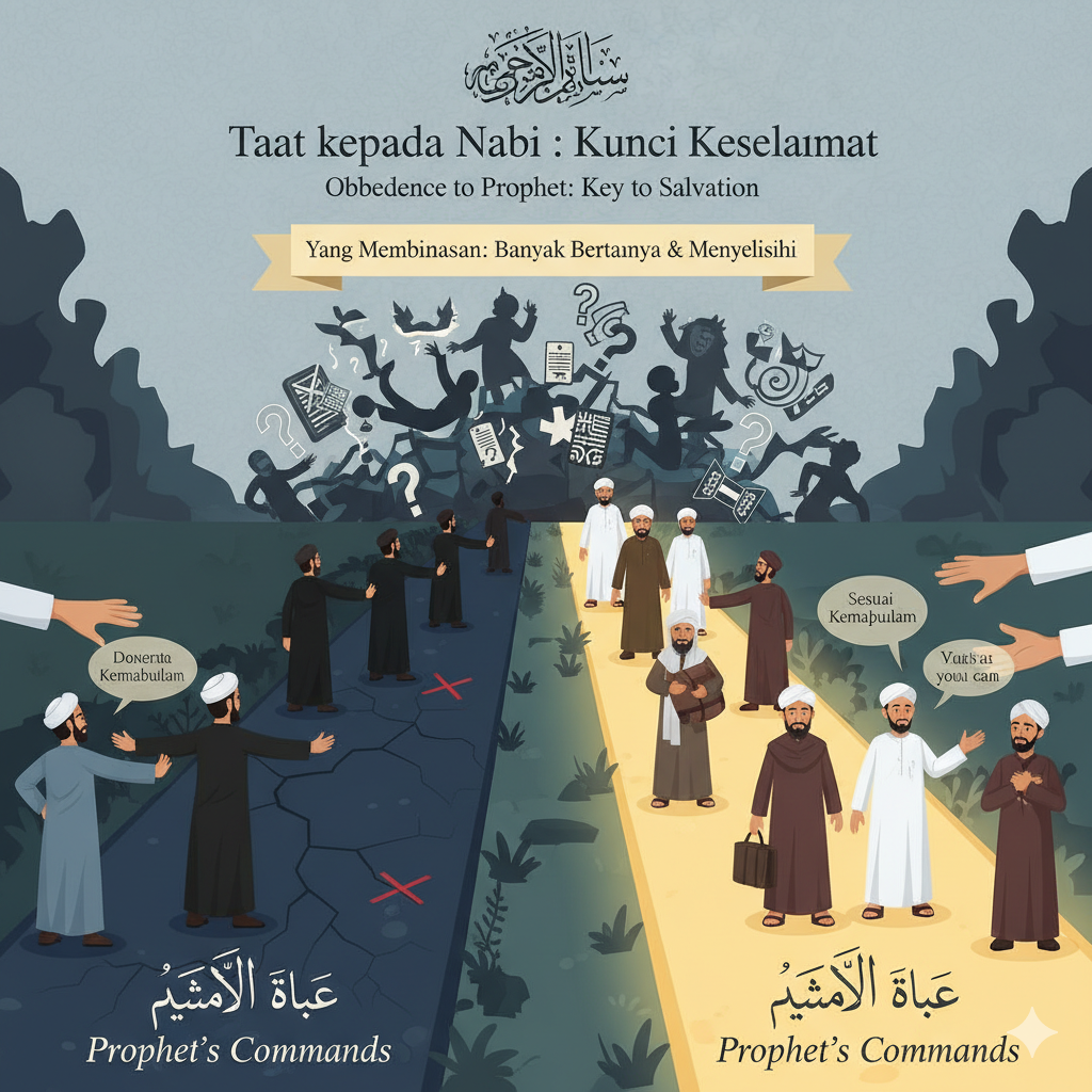 Hadist 9 - Kerjakanlah Perintah yang Kamu Mampu