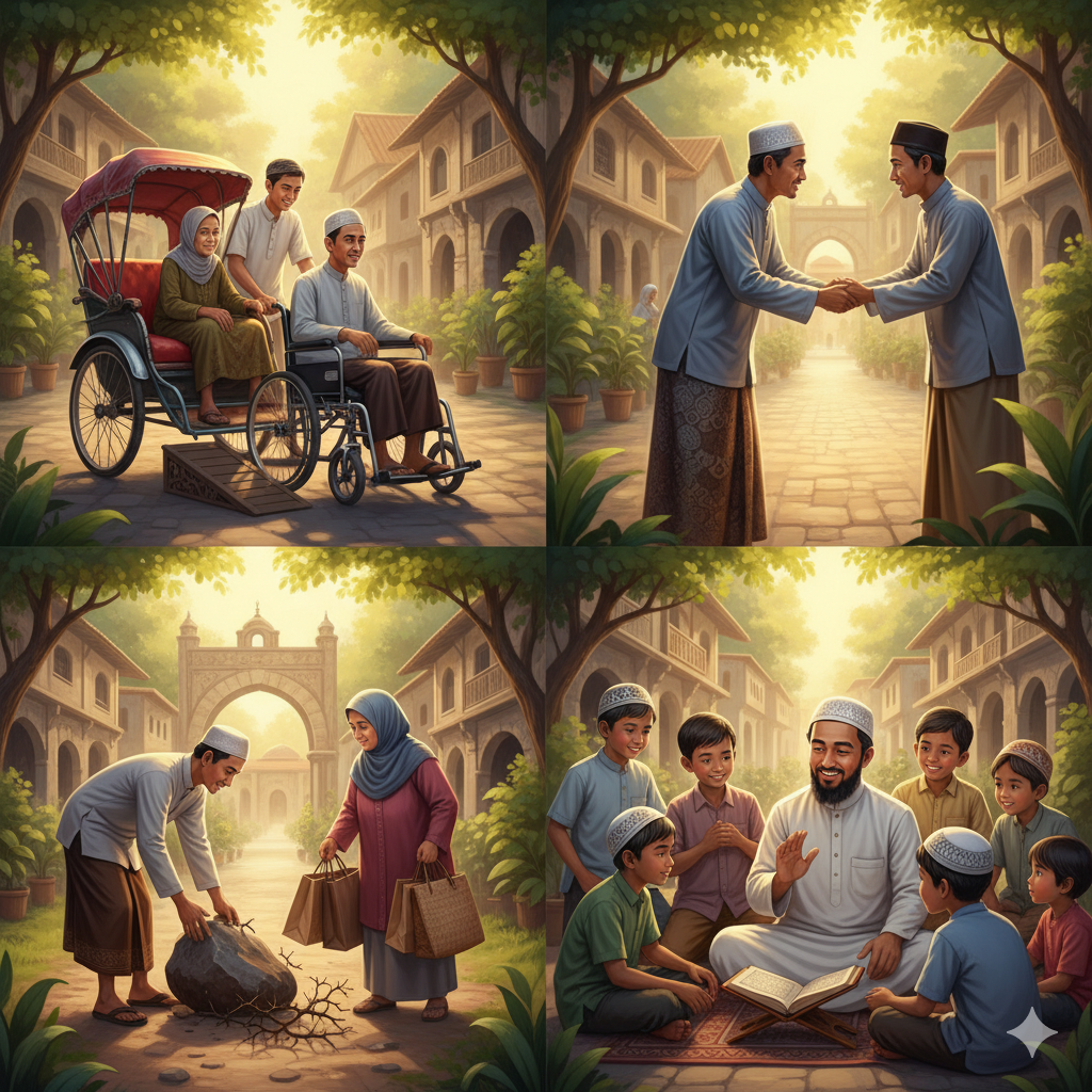 Hadist 26 - Setiap Persendian Ada Sedekahnya