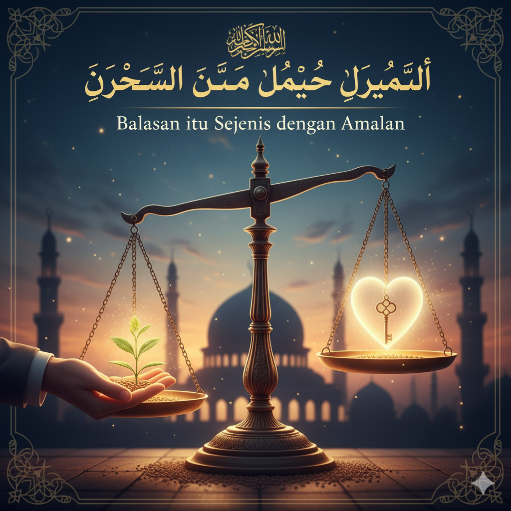 Hadist 36 - Balasan itu Sejenis dengan Amalan