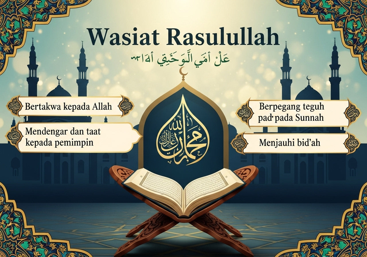 hadist 28 - Mendengar dan Taat kepada Penguasa